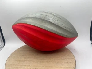 NERF TURBO Football Silver & Red (1989, Parker Brothers) - Picture 1 of 18
