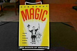 CUB SCOUT MAGIC by Boy Scouts of America1960 Francis J Rigney Magicians All Ages - Picture 1 of 11