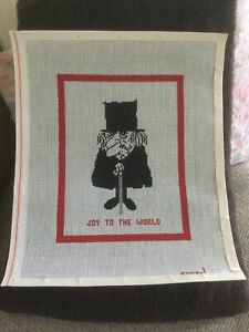 SUSAN Hand-Painted “Iconic” Needlepoint Canvas - 18 Mesh - NEW