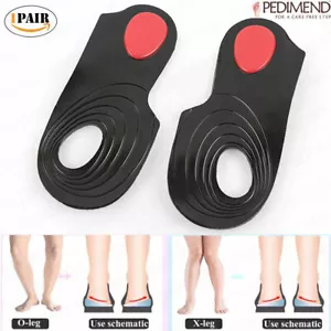 Pedimend Silicone Gel Orthopedic Insole X/O Leg Corrector Correction Insole 2PCS - Picture 1 of 7