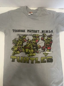 RARE 80s T&C Surf Designs TMNT shirt Made in USA Skate VTG Eastman Art Youth M - Picture 1 of 13