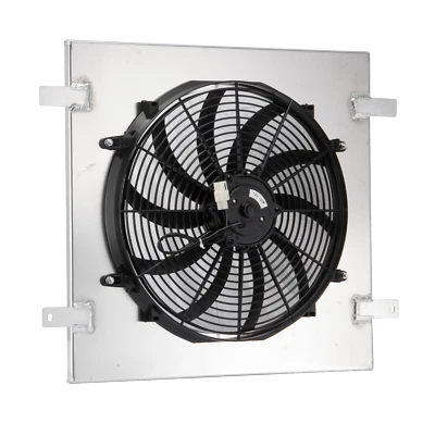 Aluminum Shroud Fan Fit 2007-2017 Jeep Wrangler JK 3.6L 3.8L V6 Foto 1 de 4