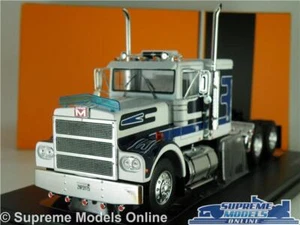 MARMON CHDT MODELL LKW TRUCK CAB SATTELZUGMASCHINE WEISS 1980 1:43 IXO TR083 K8 - Bild 1 von 5
