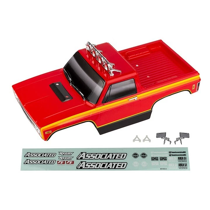 Team Associated #41100 MT12 Red RTR Body Set - Image 1 of 1