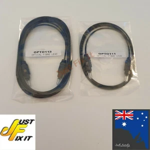 TOSLINK TO TOSLINK - MICRO FLEX BLACK COLOR ASSORTED LENTHS - Picture 1 of 1