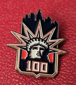 2025/2026 Official New York Rangers 100th Anniversary Lapel/Hat Pin - Picture 1 of 2