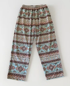 YoungLA Ugly Pants Aztec Design Size XL Athleisure Workout Pockets - Picture 1 of 10