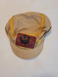 Goorin Bros Cadet Hat, Rare Custom Version. Patches, Canvas Euc  - Picture 1 of 4