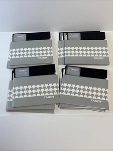 Lot 18 disquettes Tandy double face certifiées 5,25 5 1/4 à réutiliser neuves - Photo 1/4