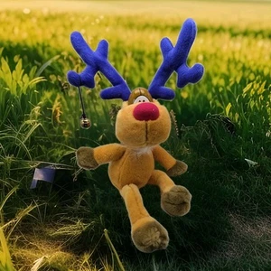 Diddl Rentier Maus Neuwertig Hirsch Weihnachten Plüsch Stofftier 30 Cm Sitzhöhe - Bild 1 von 3