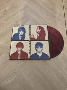 Inhaler It Won't Always Be Like This 12" Red Marbled Vinyl Rare - Imagen 1 de 4