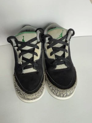 Nike Air Jordan 3 Retro Verde Pino Negro TD Talla 9C 832033-030 Tenis Zapatos Foto 1 de 4