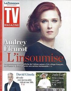 TV MAGAZINE n°22456 23/10/2016  Audrey Fleurot/ David Ginola/ Jude Law/ Bonnec - Imagen 1 de 1