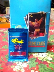 Classic Wwf Wwe World Wrestling Federation Trading Cards Lot 1 Wax Pack 1990 NEW - Picture 1 of 1