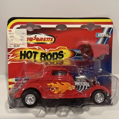 Majorette Hot Rods 1941 Willys Coupe metal fundido modelo carro automóvel 1/32 - Imagem 1 de 4