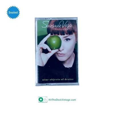 Suzanne Vega Nine Objects Of Desire Cassette Tape (1996) US Club Edition SEALED - Image 1 of 4