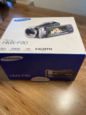 Videocámara Samsung HMX-F90 apenas usada Foto 1 de 4
