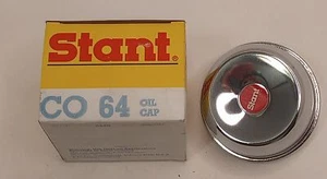 Stant CO64 Chrome Oil Cap 39-61 Buick 55-61 Chev 55-60 Pontiac (See Descr 4 Fit) - Picture 1 of 3