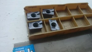 4 Iscar carbide milling inserts HM90 ADKT 1505PDR-HM IC830 ( 1505 PDR helimill - Picture 1 of 2