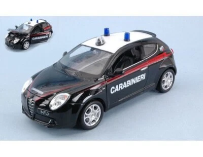 alfa romeo mito carabinieri 1:24 welly - Immagine 1 di 2