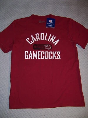 Champion South Carolina Gamecocks  shirt Short sleeve M Youth kids 7/8 NWT red - Image 1 of 2
