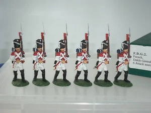 FRONTLINE FDG2 FRENCH IMPERIAL GUARD DUTCH GRENADIERS MARCHING TO ATTACK SET - Picture 1 of 2