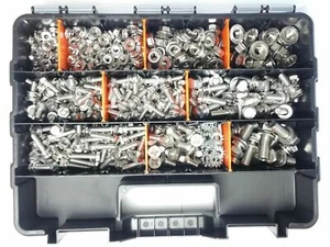 STAINLESS NUT & BOLT KIT 520PC SUIT TOYOTA LANDCRUISER FJ40 BJ40 BJ42 FJ45 HJ47 - Bild 1 von 4
