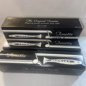 4 Tonetten Blockflöte USA Gibson in Original Vintage Box mit Anleitung - Bild 1 von 7