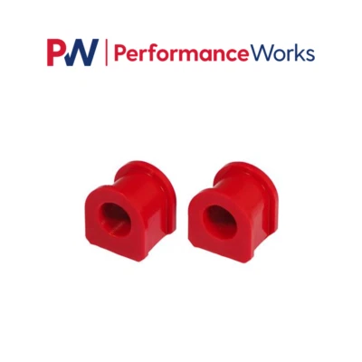 Втулки переднего стабилизатора подвески Prothane 6-1135 27 мм красные для Ford Mustang 1979-2004 годов выпуска - Изображение 1 из 4