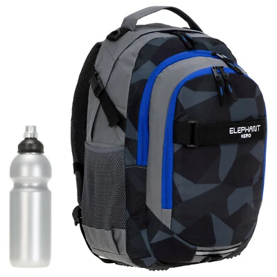 Schulrucksack Elephant Signature Jungen Schultasche Bag 12770 Cyber Camo Blau +F - Bild 1 von 4