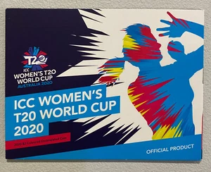 2020 ICC Women’s T20 World Cup Cricket Coloured $2 Coin In Official RAM Folder - Picture 1 of 5