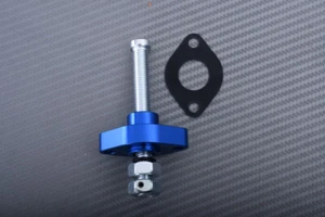 Blue Alu Manual Timing Chain Tensioner KAWASAKI KLF 250 2003-2009 - Picture 1 of 3