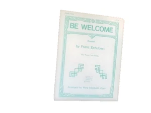 Be Welcome-round by Franz Schubert 1 piano 6 hands piano trio - Picture 1 of 1