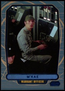 2013 Topps Star Wars Galactic Files 2 "BLUE FOIL" #492...M'KAE #064/350