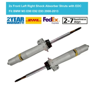 For BMW M3 Base 4.0L E90 E92 E93 2008- 2PCS Front Shock Absorbers Struts w/EDC - Picture 1 of 7