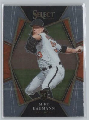 2022 Panini Select #120 Mike Baumann RC - Image 1 of 2