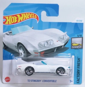 Hot Wheels 2023 #47 - HTC50 -C- Factory Fresh - '72 Stingray Convertible - Imagen 1 de 1