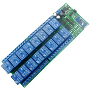 16 Channel DC 12V Android Phone Bluetooth Control Relay Switch Module Smart Home - Picture 1 of 7