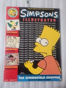 Simpsons Illustrated 1 Welsh Publishing Group 1st Comic Simpsons Spring 1991 - Bild 1 von 7
