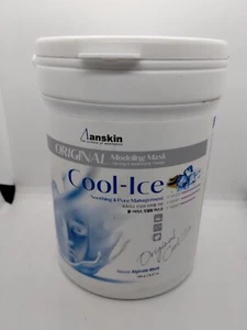 Anskin Modeling Mask Powder Pack Cool Ice Soothing & Pore Management 240g #S12 - Picture 1 of 2