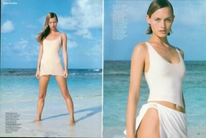 Revista Kate Moss Bridget Hall Herb Ritts editorial de moda Valeta 10p 1994 - Imagen 1 de 10