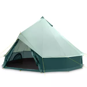 Gruppenzelt qeedo Bell 8 Tipi, Pyramidenzelt, Campingzelt, Tipi Zelt - Bild 1 von 8