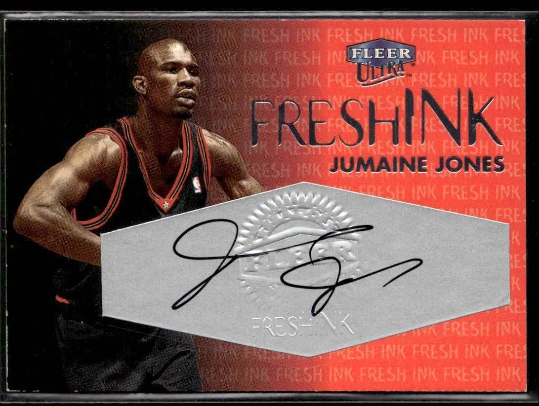 1999-00 Fleer Mystique Fresh Ink Jumaine Jones Auto Philadelphia 76ers #NNO