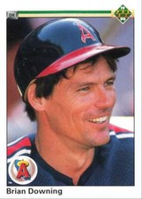1990 Upper Deck Baseball Brian Downing California Angels #146