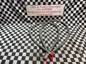2x SWAGELOK Flexible HOSE 1/4" VCR x 1/4” FVCR x 39" LG, SS-TH4RM4RF4-39 - Picture 1 of 5