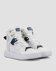 Zapatilla deportiva híbrida de cuero Globetrotter etiqueta verde para hombre HGL3031 BLANCA - talla 13 - Imagen 1 de 6