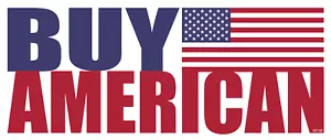 KAUFEN SIE AMERIKANISCHE, patriotische USA Aufkleber - UV Vinyl Autoaufkleber, M136 - Bild 1 von 1