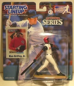 2000 HASBRO STARTING LINEUP EXTENDED SERIES KEN GRIFFEY, JR CINCINNATI REDS -NEW - Picture 1 of 3