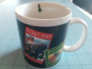 Travel Labels Brand: Hawaiian Travel Posters SM Coffee Mug, Pre-Owned, Free Ship - Picture 1 of 12