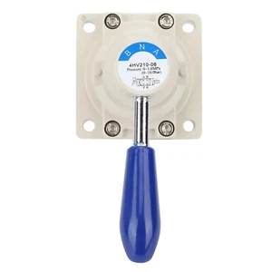 Hand Lever Air Valve 4 Way 2 Position Direct Action Pneumatic Valve 1/4in NPT - Picture 1 of 9